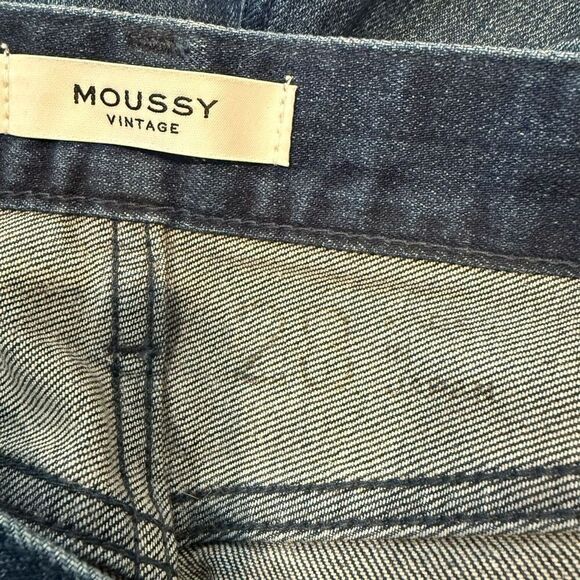 Mousy Vintage Emma Cropped Flare Jeans Size 28 Made in Japan - Picture 7 of 9